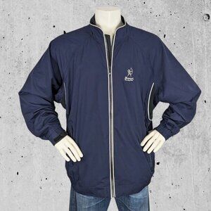Footjoy Windbreaker Golf Jacket Size XL Sherwood Country Club Full Zip